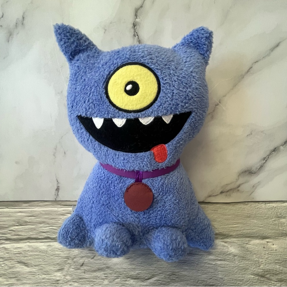 Uglydolls Hasbro 9” Ugly Dog Plush Stuffed Purple Blue Monster - No Sound